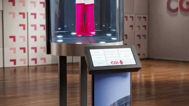 12-foot HoloTube at the Go Fish Education Center